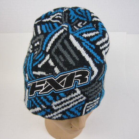 FXR Snowmobile Beanie Youth Toque Winter Hat Acrylic - Picture 2 of 7